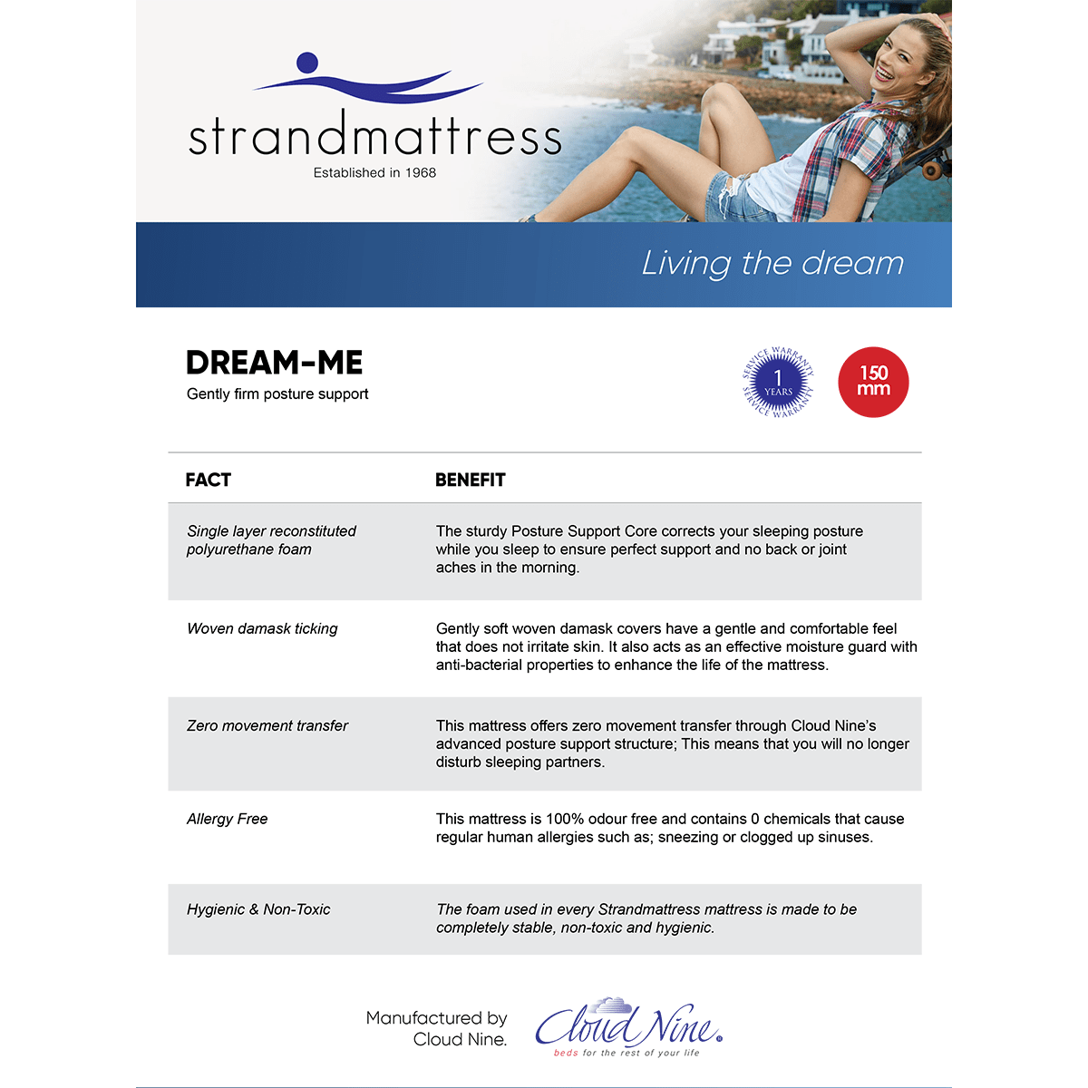 strandmattress dream me